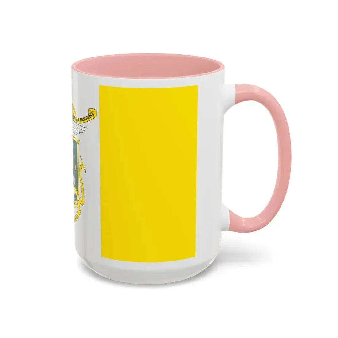 Flag of Yellowknife NWT Canada - Accent Coffee Mug - Go Mug Yourself