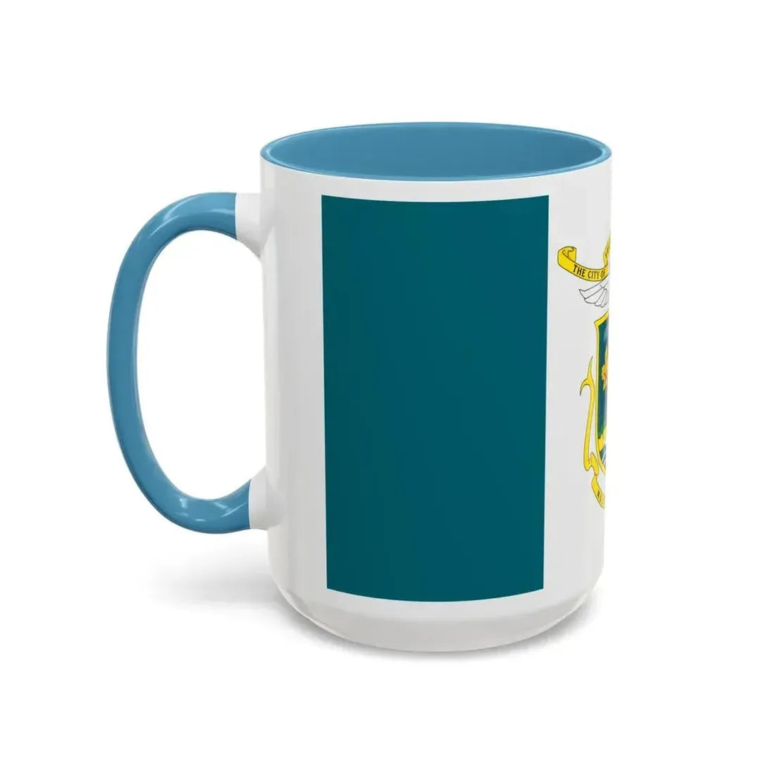 Flag of Yellowknife NWT Canada - Accent Coffee Mug - Go Mug Yourself