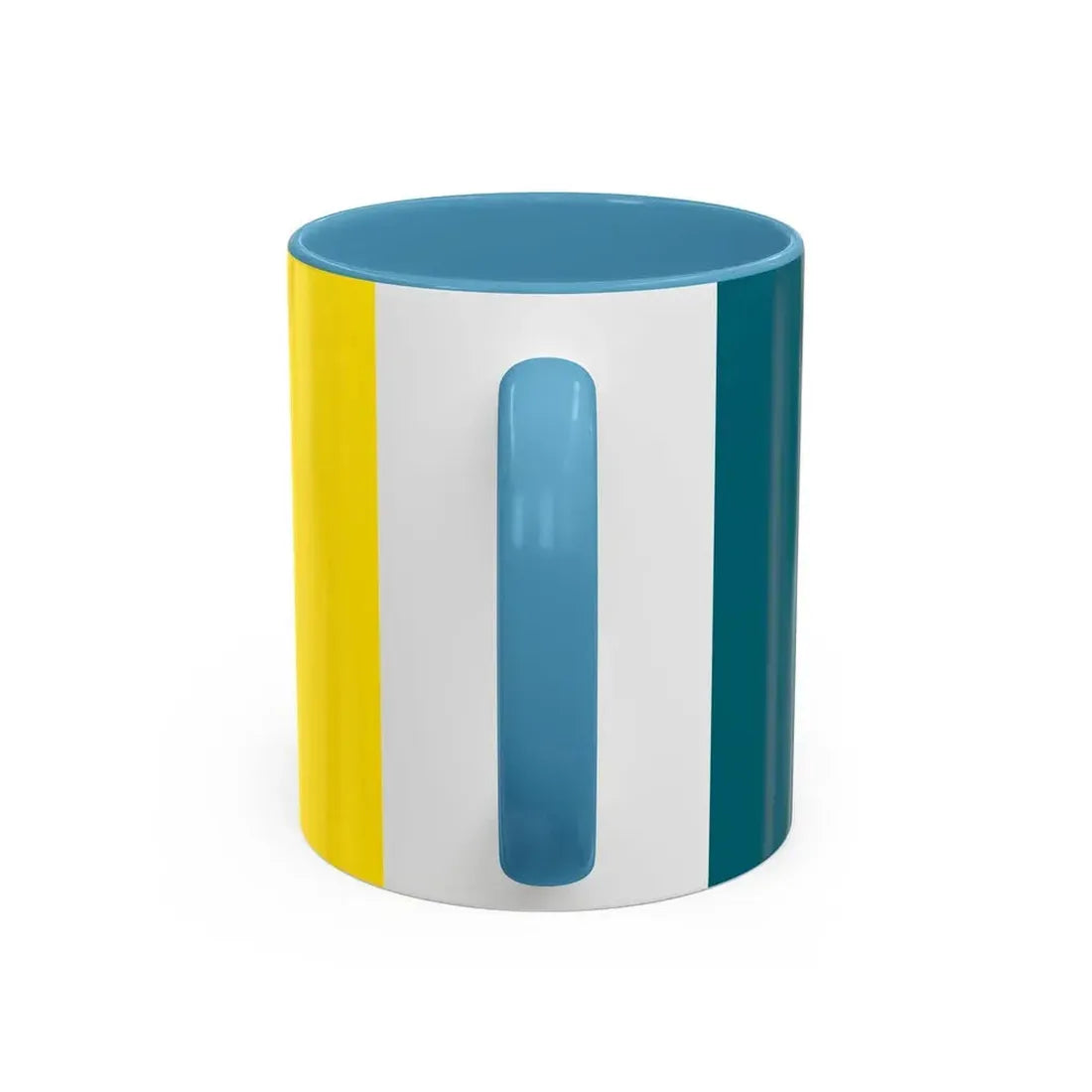 Flag of Yellowknife NWT Canada - Accent Coffee Mug - Go Mug Yourself
