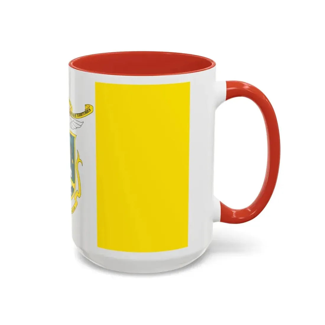 Flag of Yellowknife NWT Canada - Accent Coffee Mug - Go Mug Yourself