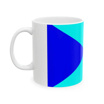 Flag of Yenish people (Germany) White Coffee Mug - Go Mug Yourself