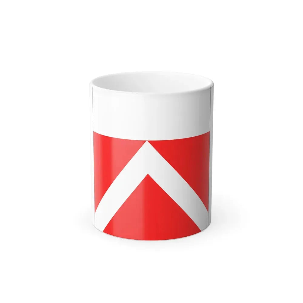 Flag of Yens Switzerland - Color Changing Coffee Mug 11oz - Go Mug Yourself