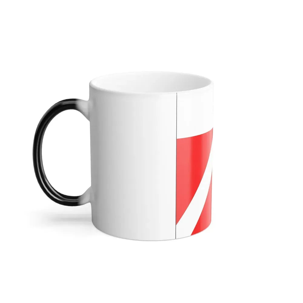 Flag of Yens Switzerland - Color Changing Coffee Mug - Go Mug Yourself
