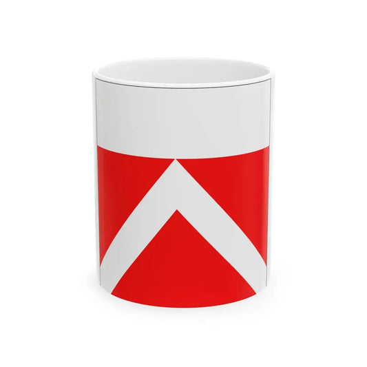 Flag of Yens Switzerland - White Coffee Mug 11oz - Go Mug Yourself