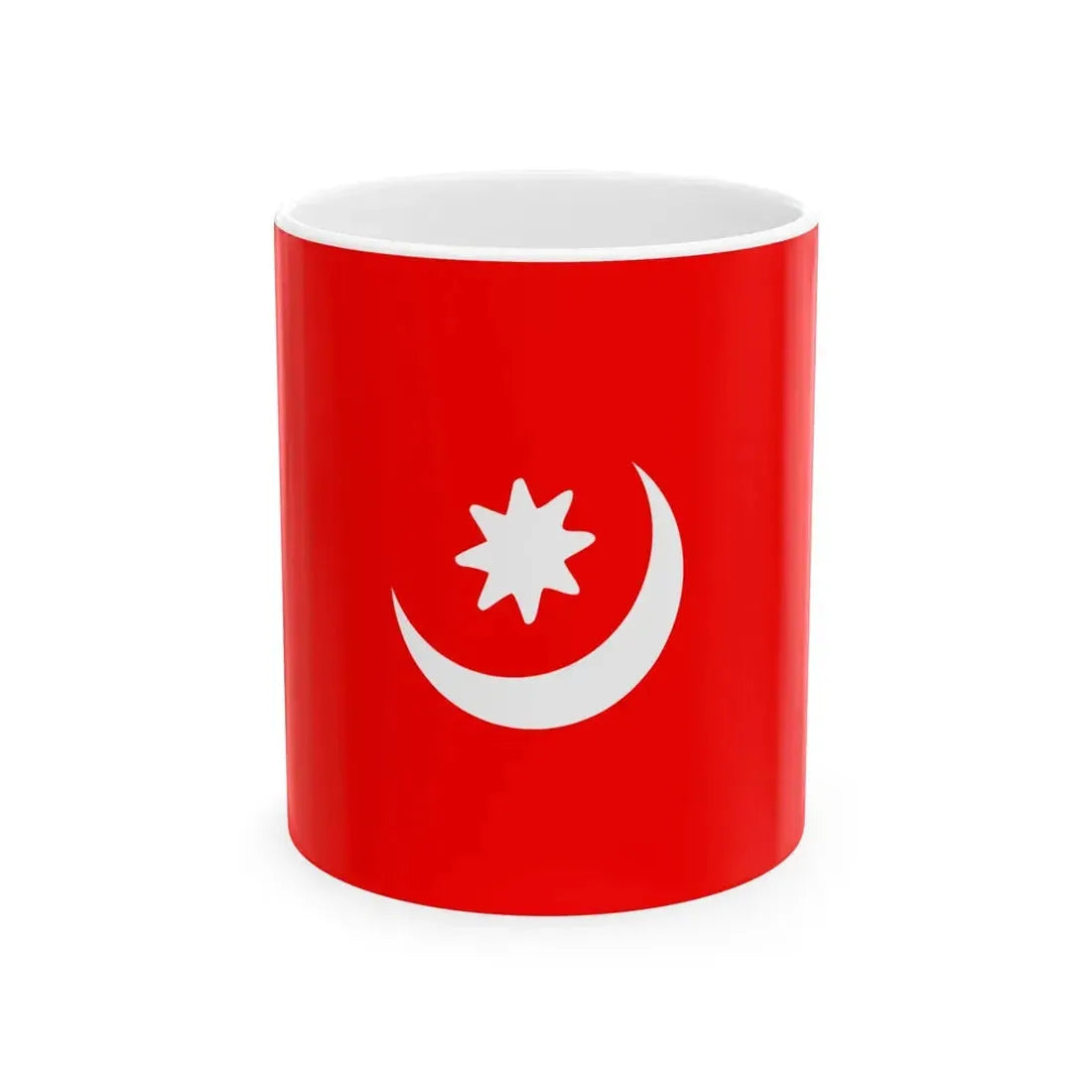 Flag of Yettishar 1865-1873 (China) White Coffee Mug 11oz - Go Mug Yourself