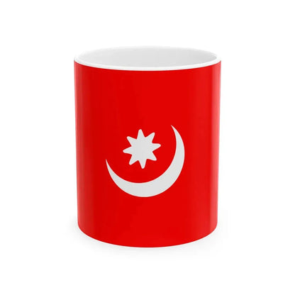Flag of Yettishar 1865-1873 (China) White Coffee Mug 11oz - Go Mug Yourself