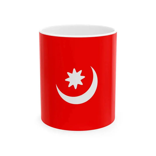 Flag of Yettishar 1865-1873 (China) White Coffee Mug 11oz - Go Mug Yourself