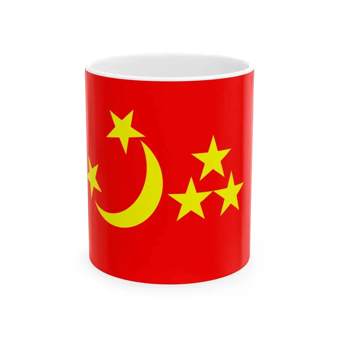 Flag of Yettishar 1873-1877 (China) White Coffee Mug 11oz - Go Mug Yourself