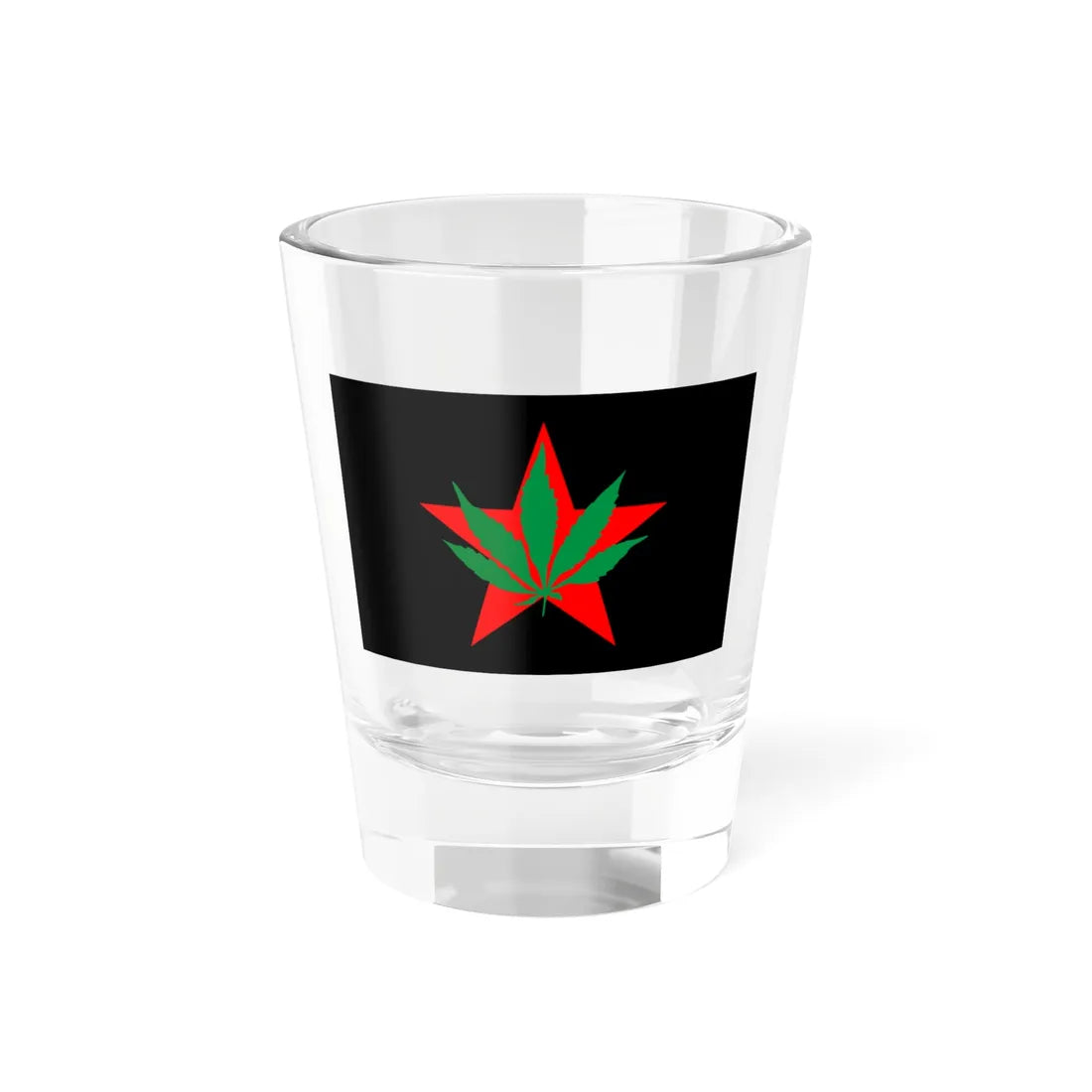 Flag of Yippies (United States) Shot Glass 1.5oz 1.5oz - Go Mug Yourself