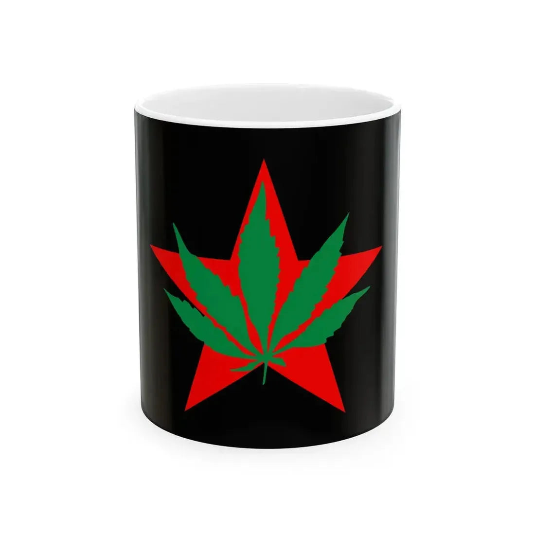 Flag of Yippies (United States) White Coffee Mug 11oz - Go Mug Yourself