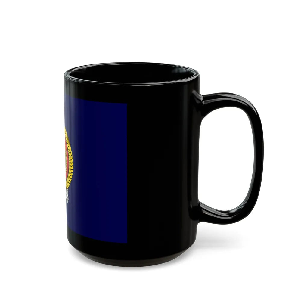 Flag of Yogyakarta Indonesia - Black Coffee Mug-Go Mug Yourself