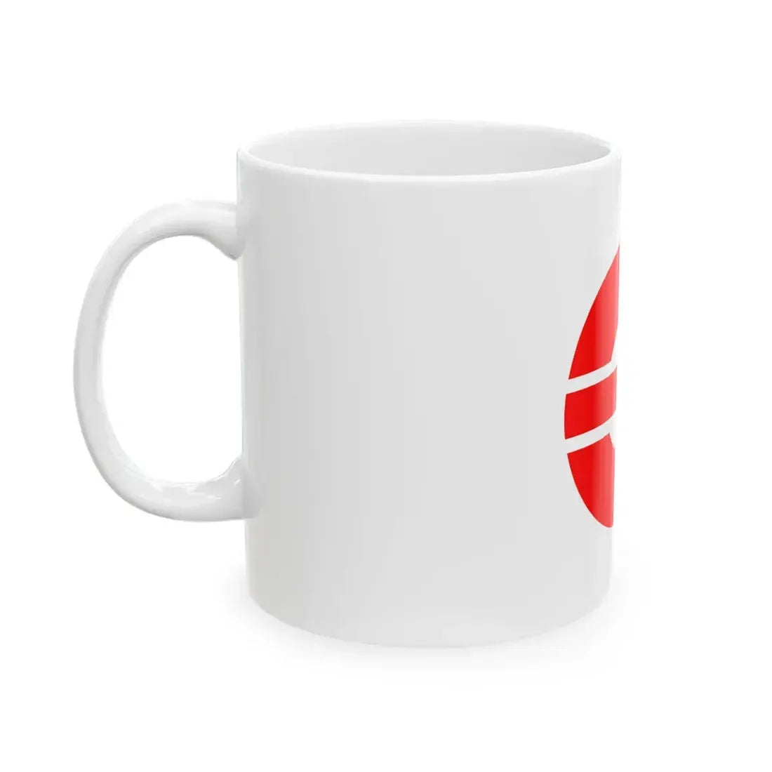 Flag of Yokaichiba Chiba 1954-2006 (Japan) White Coffee Mug - Go Mug Yourself