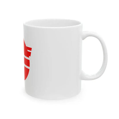 Flag of Yokaichiba Chiba 1954-2006 (Japan) White Coffee Mug - Go Mug Yourself
