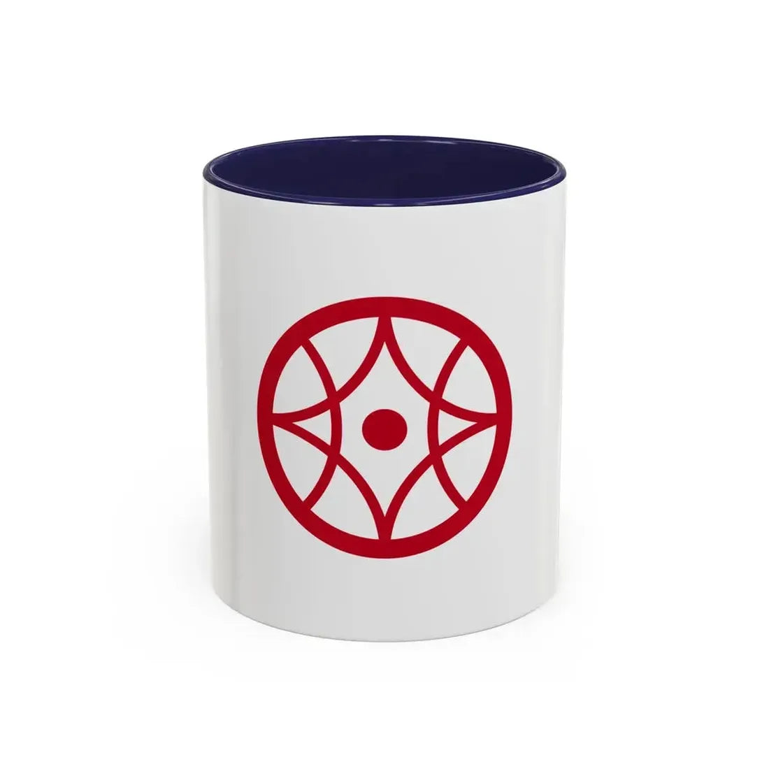 Flag of Yokkaichi Mie Japan - Accent Coffee Mug 11oz Navy - Go Mug Yourself