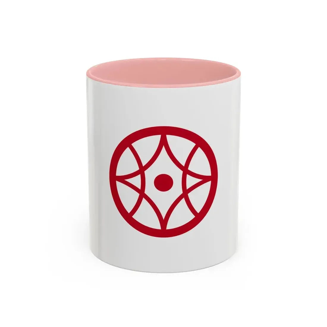 Flag of Yokkaichi Mie Japan - Accent Coffee Mug 11oz Pink - Go Mug Yourself