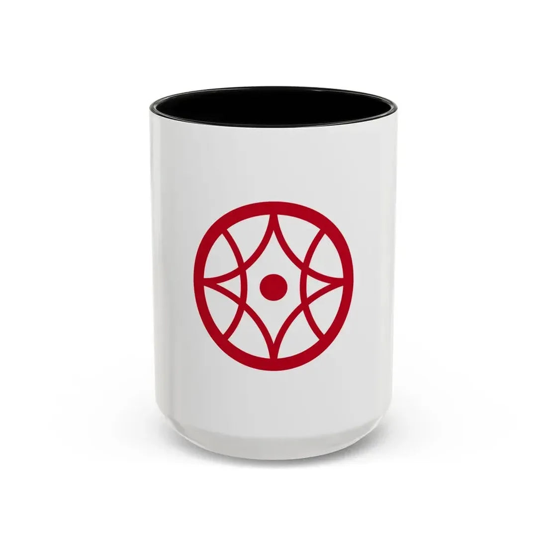 Flag of Yokkaichi Mie Japan - Accent Coffee Mug 15oz Black - Go Mug Yourself