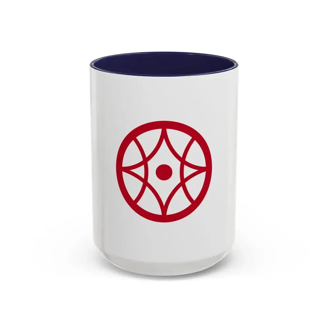 Flag of Yokkaichi Mie Japan - Accent Coffee Mug 15oz Navy - Go Mug Yourself
