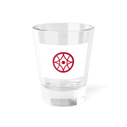 Flag of Yokkaichi Mie (Japan) Shot Glass 1.5oz 1.5oz - Go Mug Yourself
