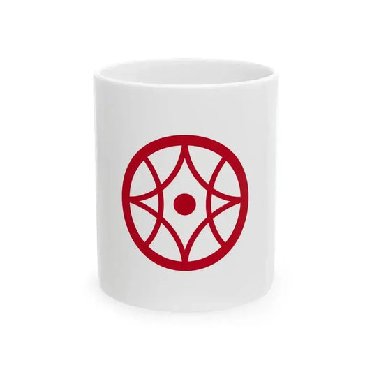 Flag of Yokkaichi Mie Japan - White Coffee Mug 11oz - Go Mug Yourself