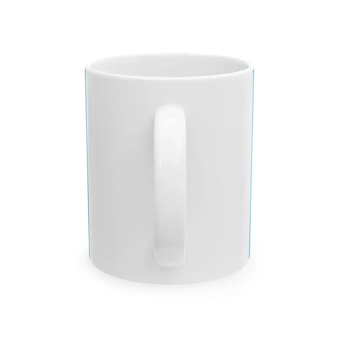 Flag of Yokohama Aomori no text (Japan) White Coffee Mug - Go Mug Yourself