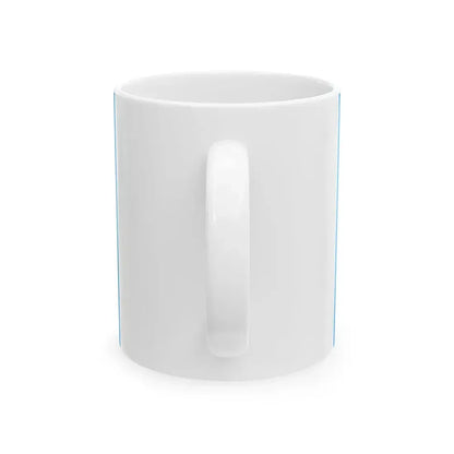 Flag of Yokohama Aomori no text (Japan) White Coffee Mug - Go Mug Yourself