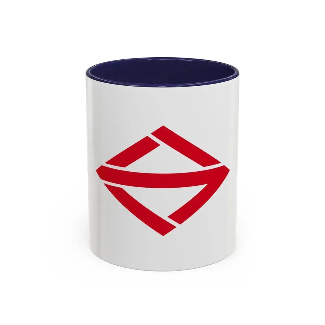 Flag of Yokohama Kanagawa Japan - Accent Coffee Mug 11oz Navy - Go Mug Yourself