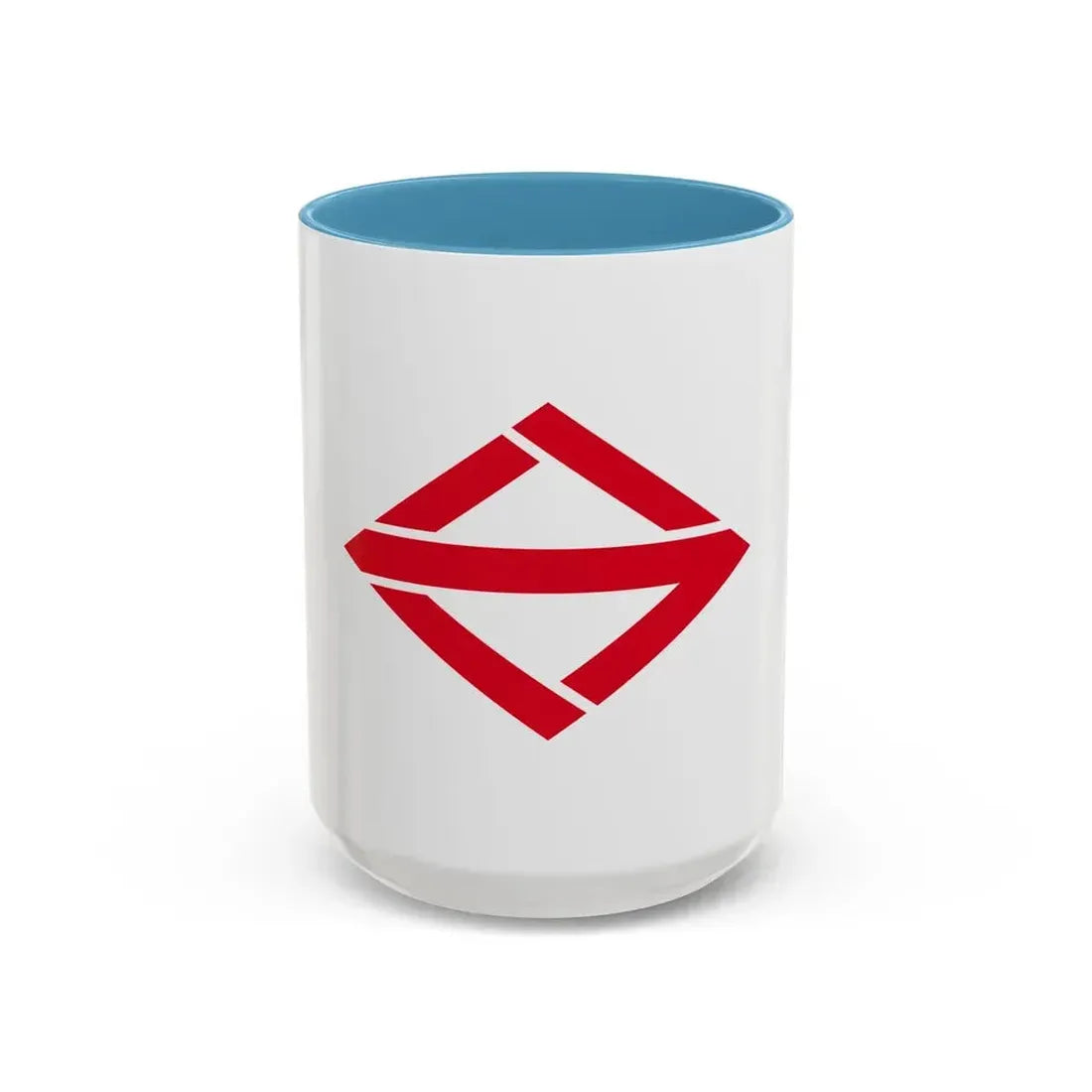 Flag of Yokohama Kanagawa Japan - Accent Coffee Mug 15oz Light Blue - Go Mug Yourself