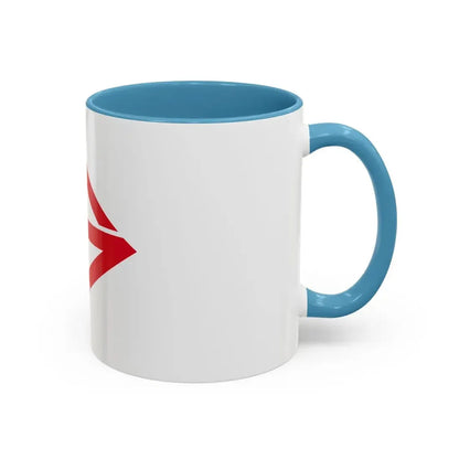 Flag of Yokohama Kanagawa Japan - Accent Coffee Mug - Go Mug Yourself