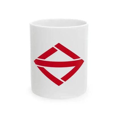 Flag of Yokohama Kanagawa Japan - White Coffee Mug 11oz - Go Mug Yourself