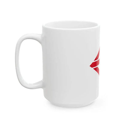 Flag of Yokohama Kanagawa (Japan) White Coffee Mug - Go Mug Yourself
