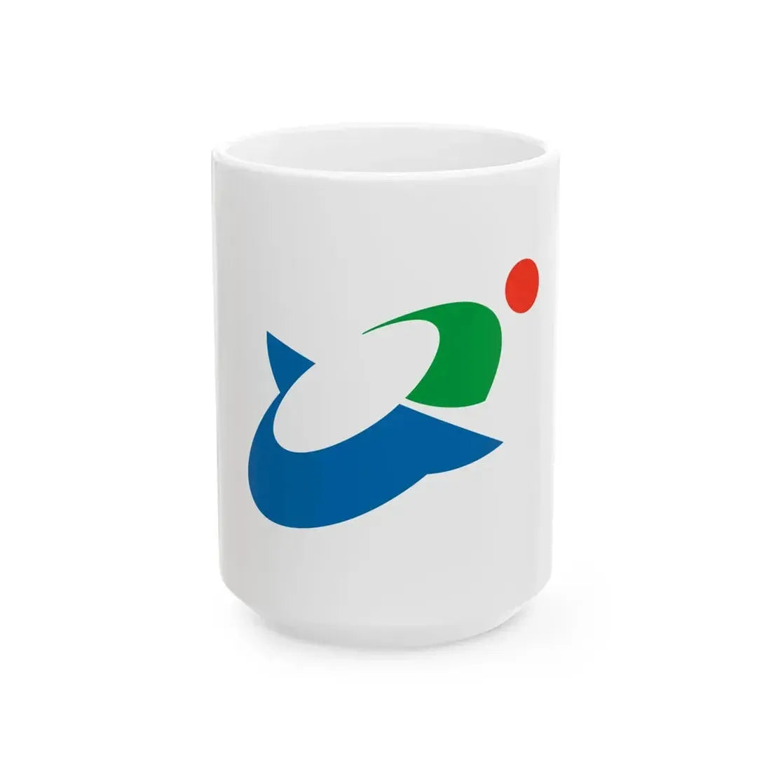 Flag of Yokoshibahikari Chiba (Japan) White Coffee Mug 15oz - Go Mug Yourself