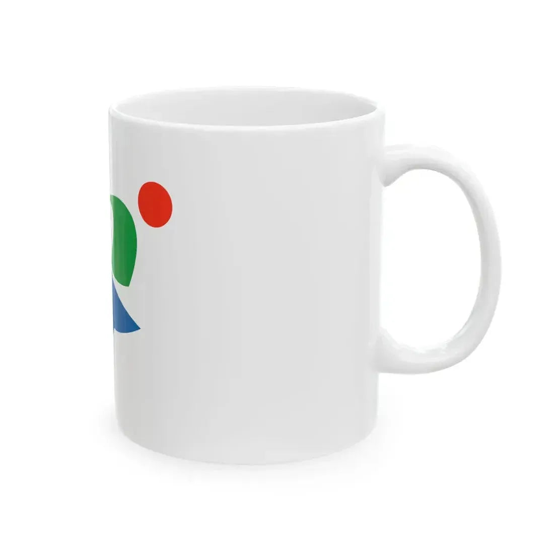 Flag of Yokoshibahikari Chiba (Japan) White Coffee Mug - Go Mug Yourself