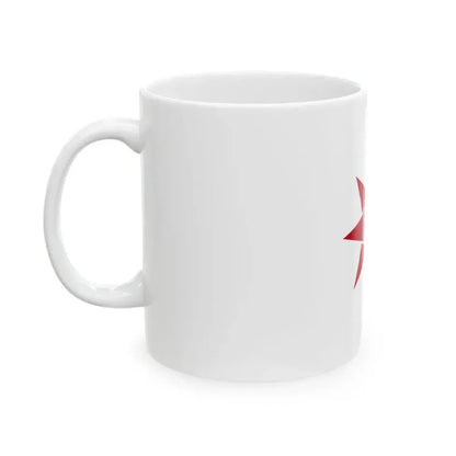 Flag of Yokosuka Kanagawa (Japan) White Coffee Mug - Go Mug Yourself