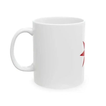 Flag of Yokosuka Kanagawa Japan - White Coffee Mug - Go Mug Yourself