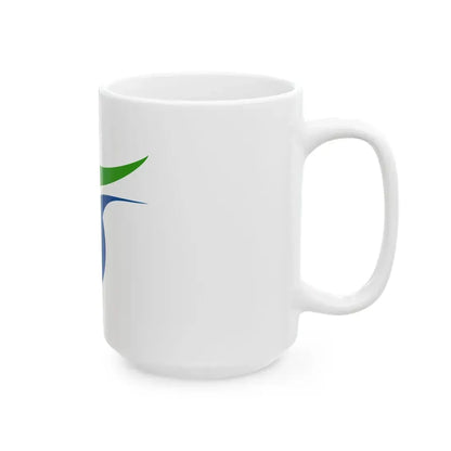 Flag of Yokote Akita (Japan) White Coffee Mug - Go Mug Yourself