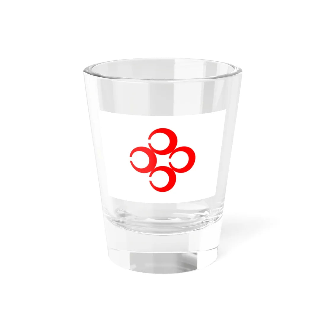 Flag of Yokoze Saitama (Japan) Shot Glass 1.5oz 1.5oz - Go Mug Yourself