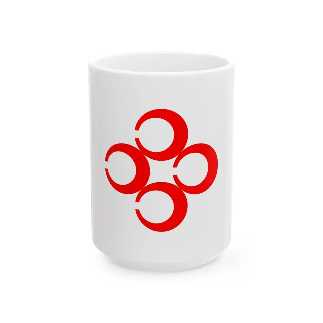 Flag of Yokoze Saitama (Japan) White Coffee Mug 15oz - Go Mug Yourself