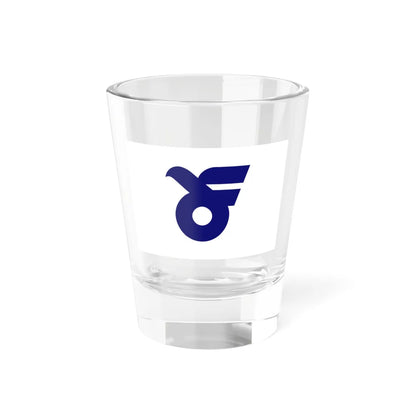 Flag of Yonabaru Okinawa (Japan) Shot Glass 1.5oz 1.5oz - Go Mug Yourself