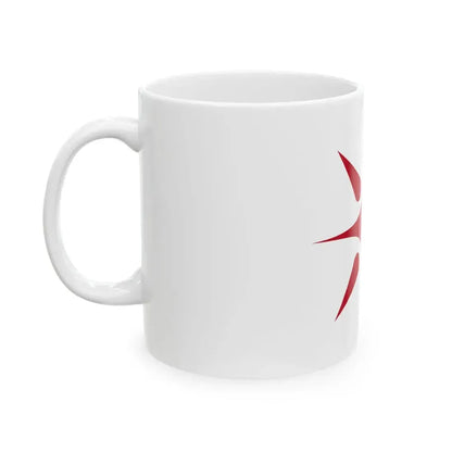 Flag of Yonago Tottori (Japan) White Coffee Mug - Go Mug Yourself