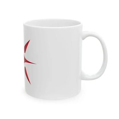 Flag of Yonago Tottori (Japan) White Coffee Mug - Go Mug Yourself