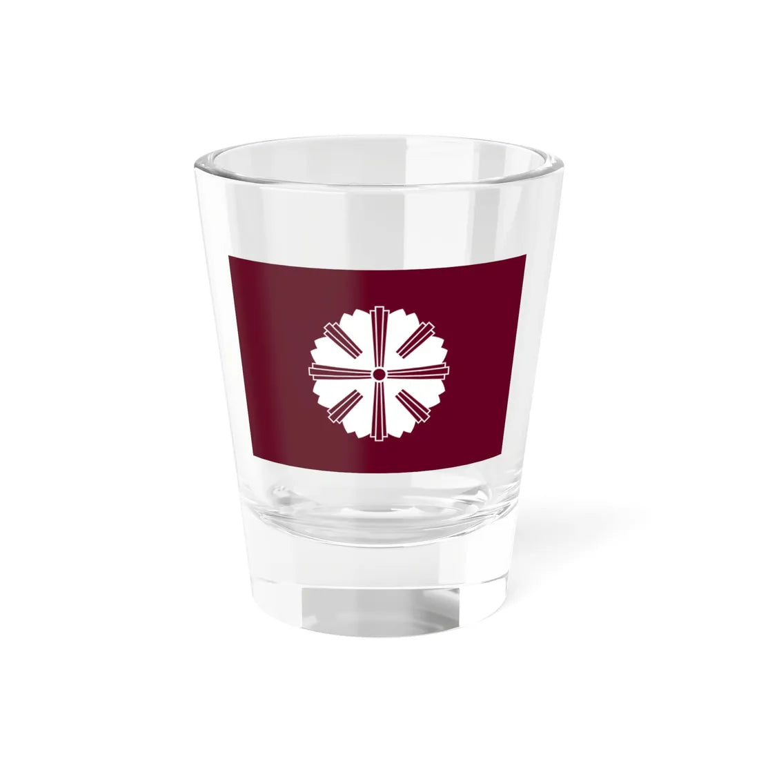 Flag of Yonezawa Yamagata (Japan) Shot Glass 1.5oz 1.5oz - Go Mug Yourself