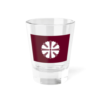 Flag of Yonezawa Yamagata (Japan) Shot Glass 1.5oz 1.5oz - Go Mug Yourself