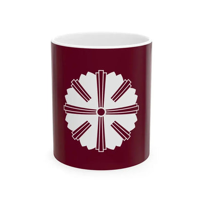 Flag of Yonezawa Yamagata (Japan) White Coffee Mug 11oz - Go Mug Yourself