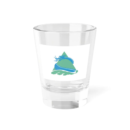 Flag of Yongsan Seoul 1994-1996 (Korea) Shot Glass 1.5oz 1.5oz - Go Mug Yourself