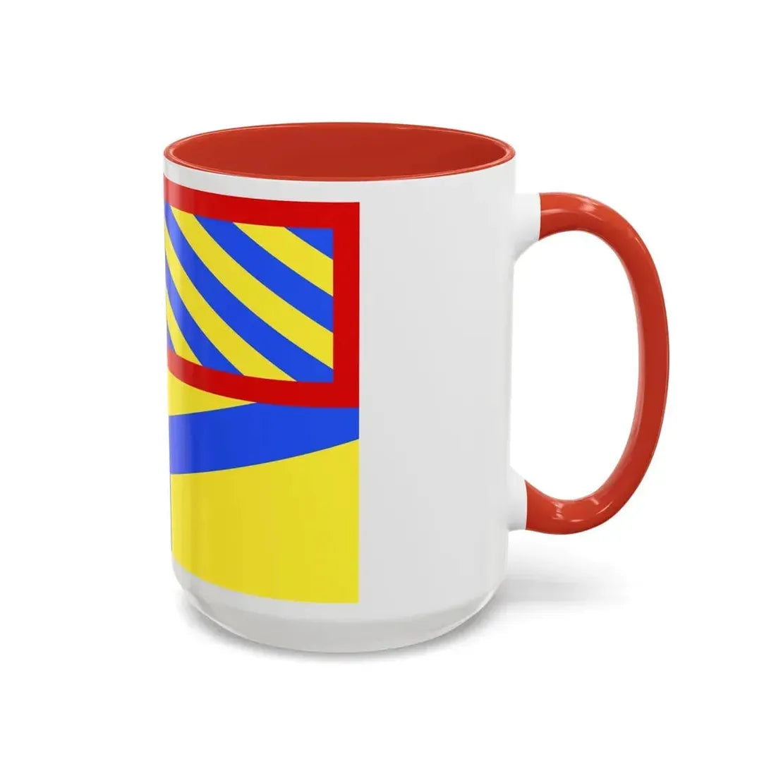 Flag of Yonne France 2 - Accent Coffee Mug - Go Mug Yourself