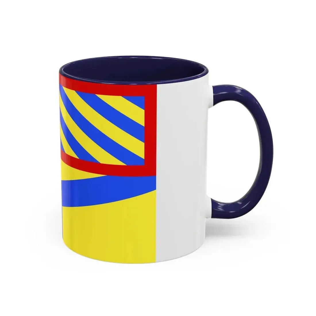Flag of Yonne France 2 - Accent Coffee Mug - Go Mug Yourself