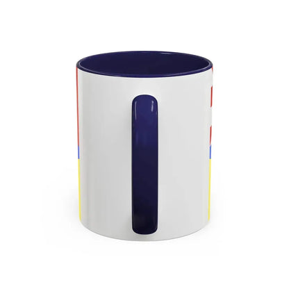 Flag of Yonne France 2 - Accent Coffee Mug - Go Mug Yourself