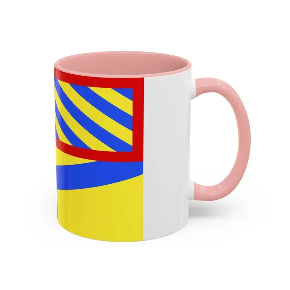 Flag of Yonne France 2 - Accent Coffee Mug - Go Mug Yourself