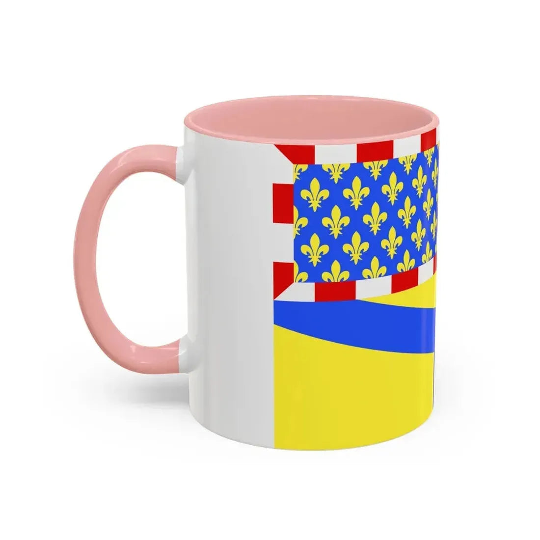 Flag of Yonne France 2 - Accent Coffee Mug - Go Mug Yourself
