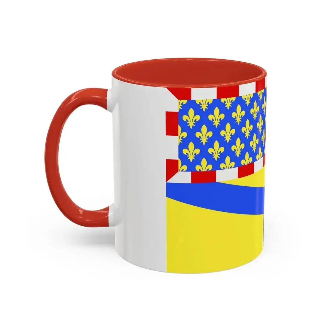Flag of Yonne France 2 - Accent Coffee Mug - Go Mug Yourself